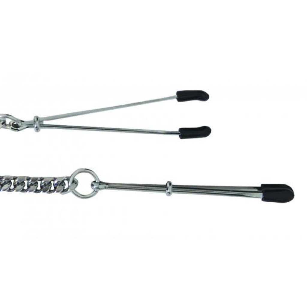 Adjustable Tweezer Clamp JewelChain Silver - Sensational Stimulation