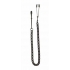 Black Tweezer Clamp With Link Chain - Initiate Sensation Play