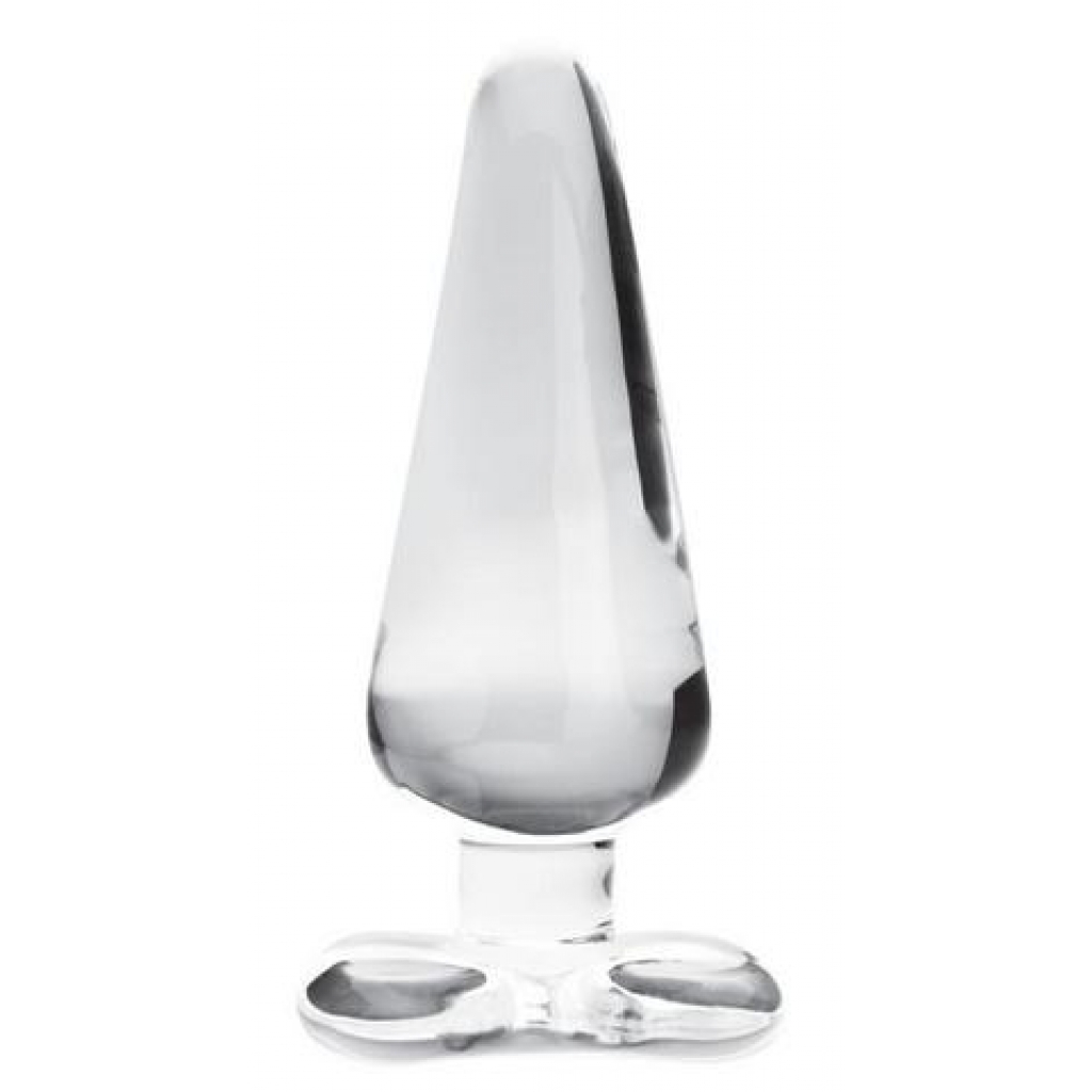 Spade Anal Plug - Clear Large