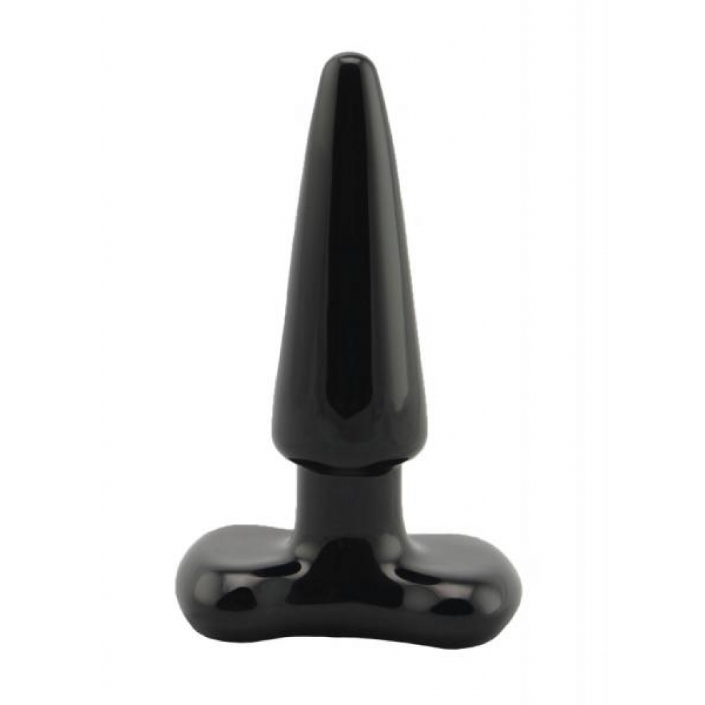 Spade Anal Plug - Small Black