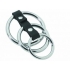 3 Ring Metal Gates Set - Silver