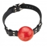 Large Ball Gag With Buckle - 2 Inch - Red