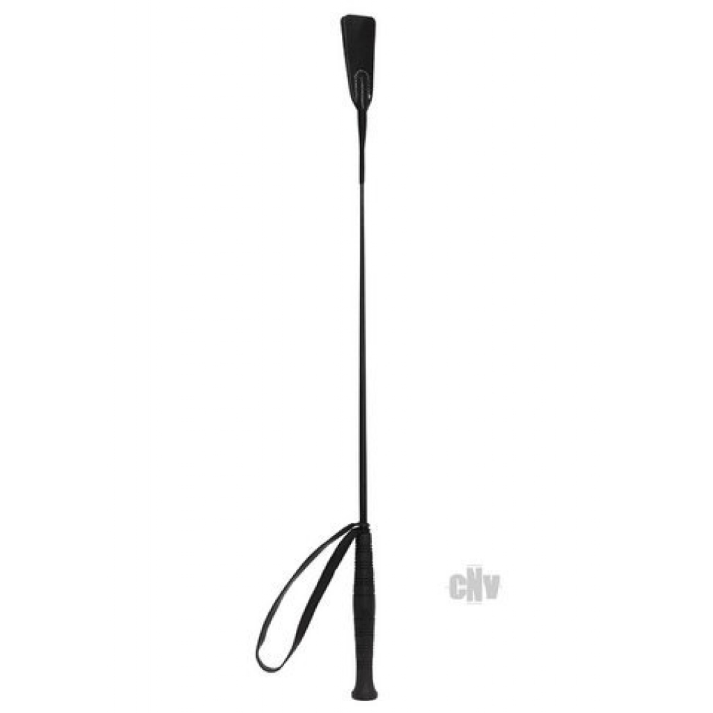 26 Inch Basic Riding Crop - Black Leather