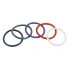 Rainbow Rubber C Ring 5 Pack - 2 Inch Assorted