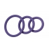 Durable Nitrile C Ring Set - Purple