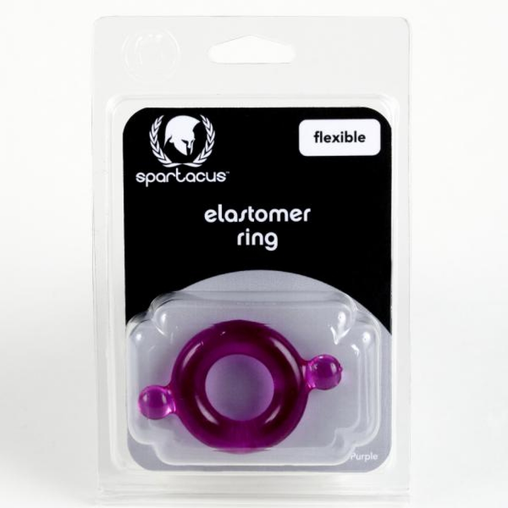 Elastomer Cock Ring - Purple