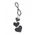 Sex & Mischief Heart Nipple Clamps - Elegant Tease