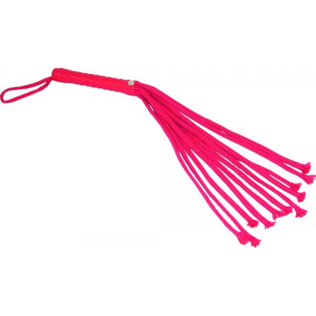 Red Rope Flogger - Sexy BDSM Accessory