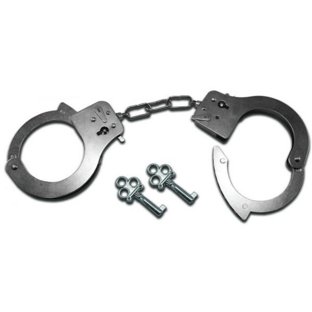 Classic Metal Handcuffs - Nickel Free Silver