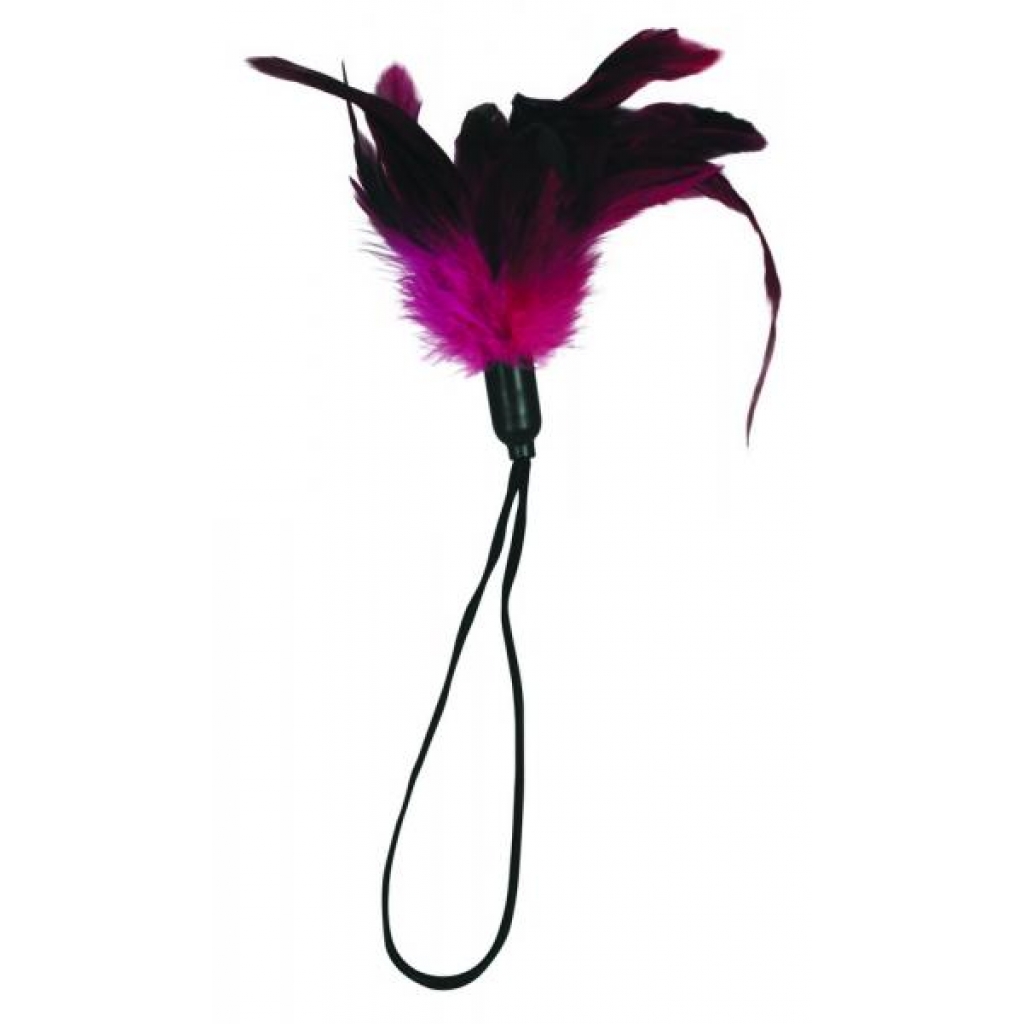 Pleasure Feather Tickler - Rose Pink for Teasing and Arousal