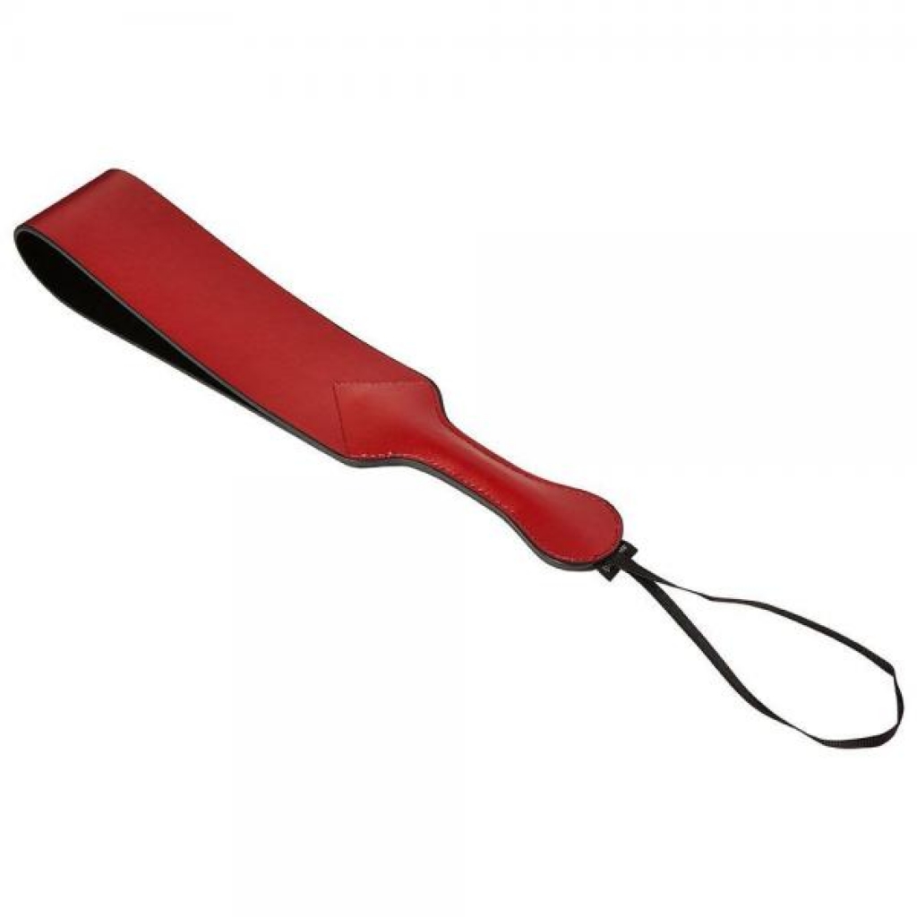 Sportsheets Saffron Loop Paddle - Black/Red