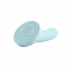 Myst 5in Vibrating Silicone Dildo - Sky Blue