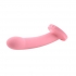 Daze 7-Inch Vibrating Silicone Dildo in Pink