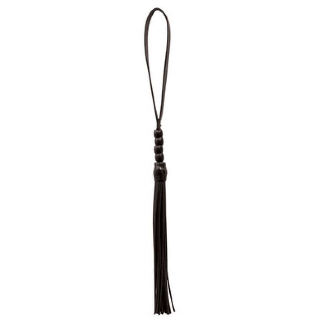 Noir Beaded Flogger - Black