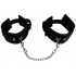 Edge Leather Wrist Restraints - Black