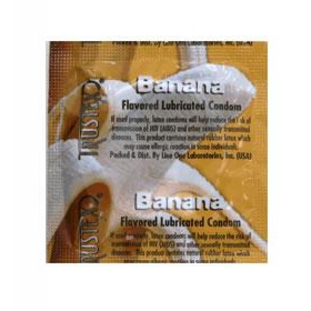 Trustex Banana Flavored Condoms - 3 Pack