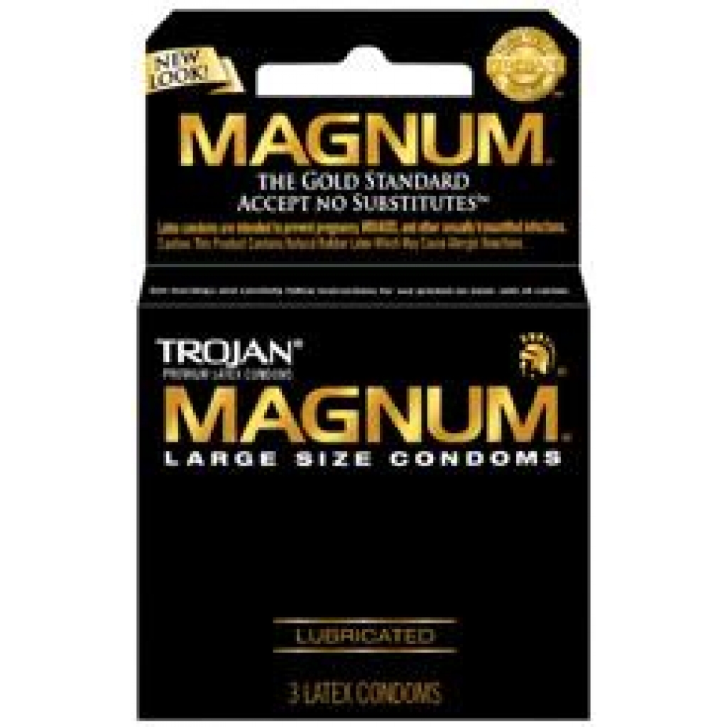 Trojan Magnum Ultra Thin Condoms - 3-Pack