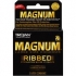 Trojan Magnum Ribbed Latex Condoms 3-Pack - Clear