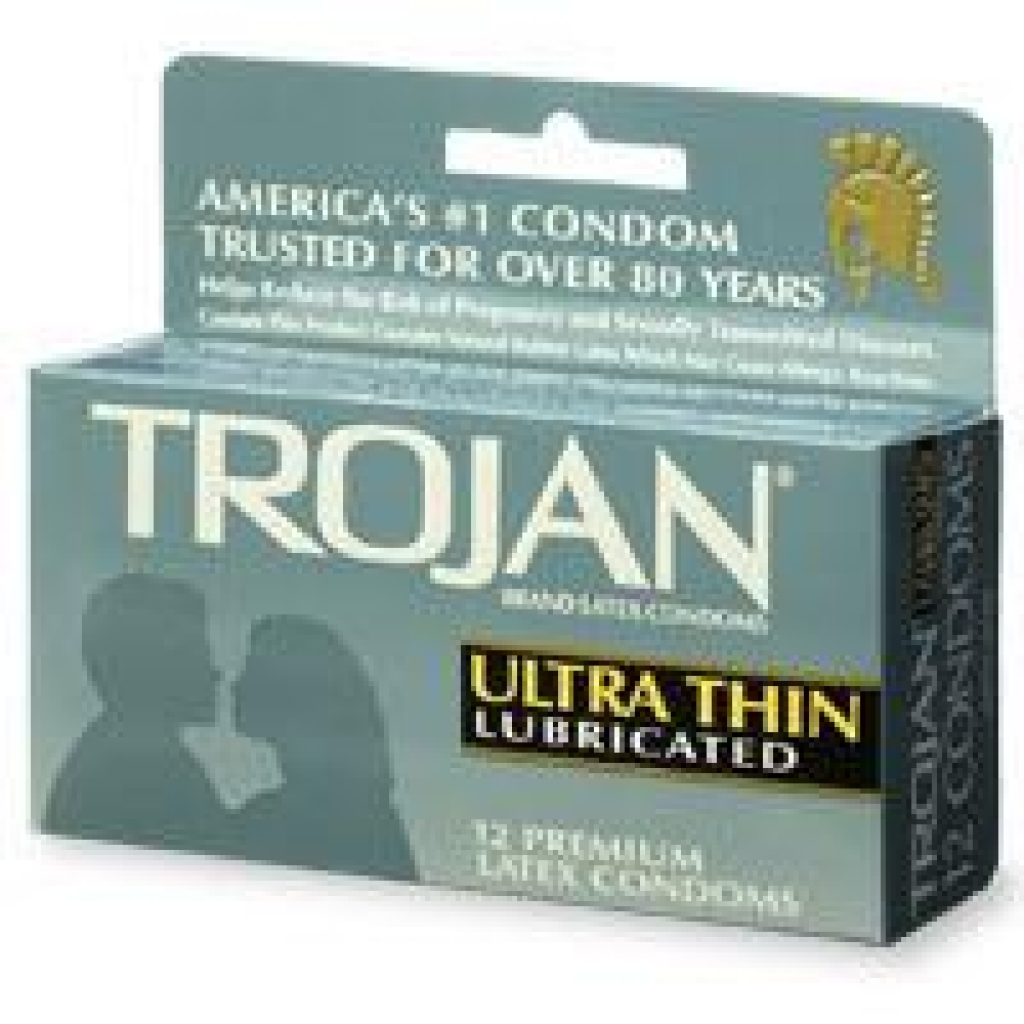 Trojan Sensitivity Ultra Thin Latex Condoms - 12 Pack