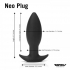 Neo Black Silicone Anal Plug