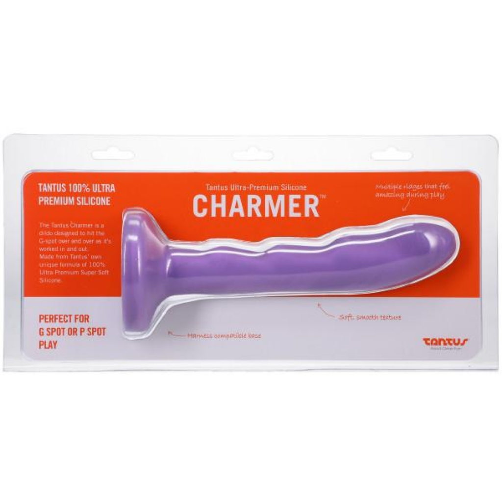 Charmer Lavender Purple - G-Spot and P-Spot Focused Dildo