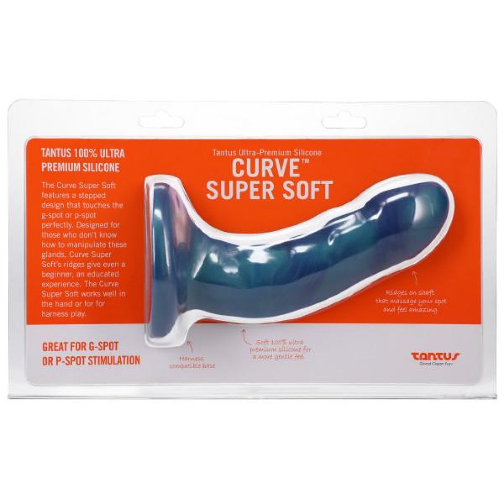 Curve Malachite Dildo - Perfect for G-Spot and P-Spot Play