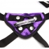 Velvet Vibrating Harness - Purple