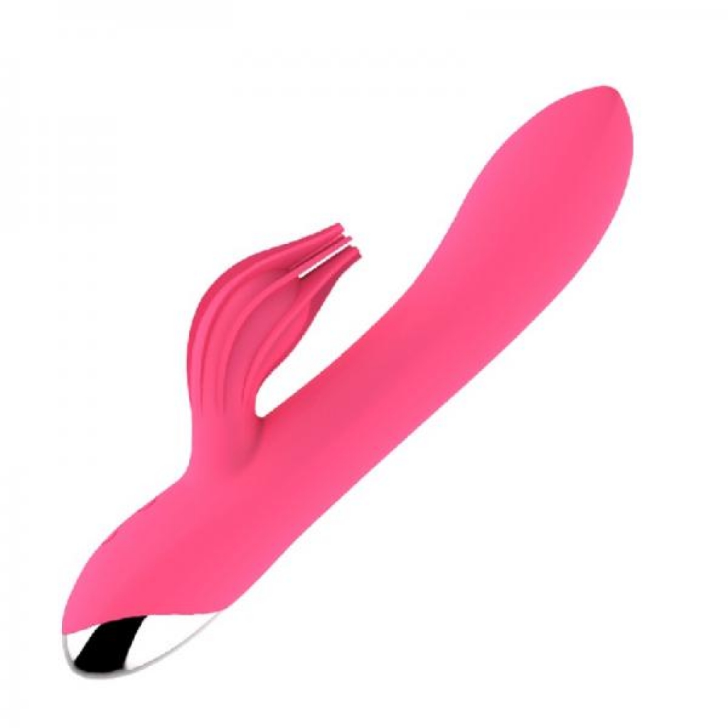 Royal White Queen Tickler Rabbit Vibe - Pink