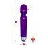 Viben Tempest Intense Wand Massager - Violet Purple