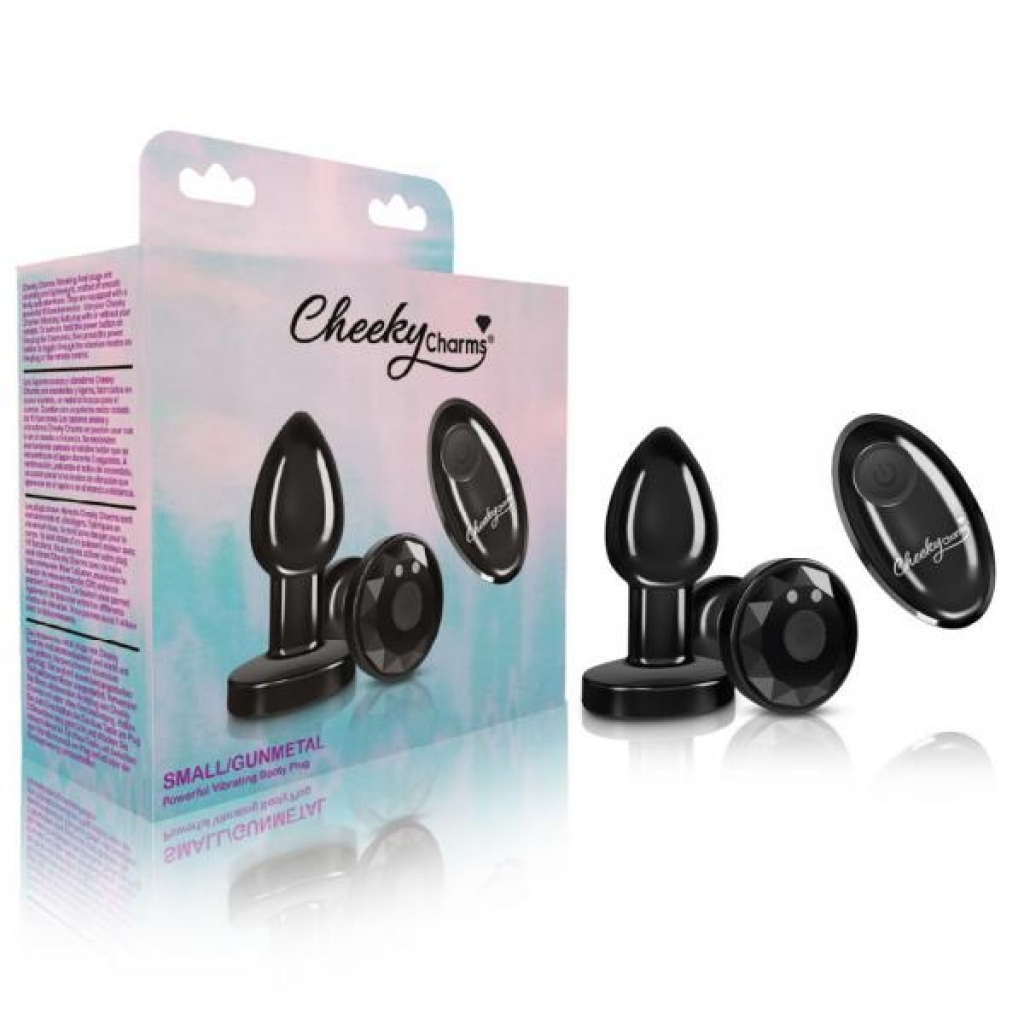 Cheeky Charms Vibrating Metal Plug