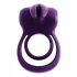 Vedo Thunder Bunny Dual Ring Rechargeable Vibrating Ring - Perfectly Purple