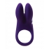 Vedo Sexy Bunny Rechargeable Ring - Deep Purple