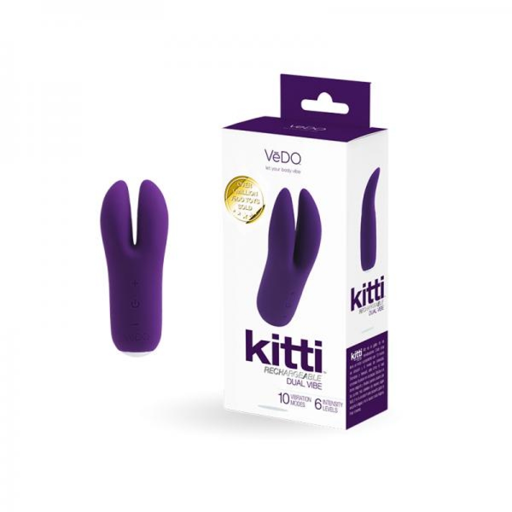 Vedo Kitti Rechargeable Vibe - Deep Purple