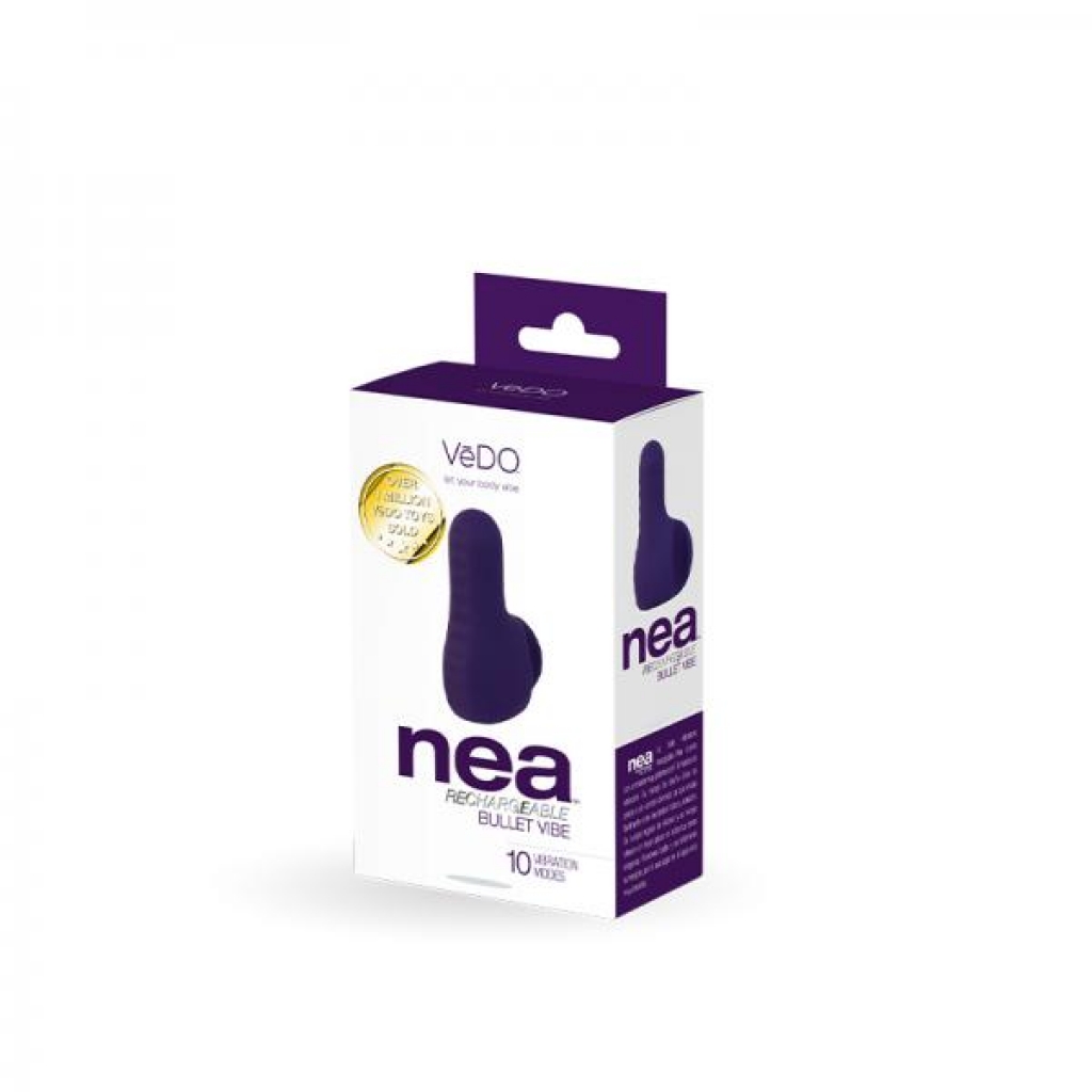 Vedo Nea Rechargeable Finger Vibe - Deep Purple Delight