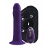 Vedo Diki Vibrating Dildo with Harness: Deep Purple