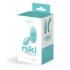 Vedo Niki Rechargeable Panty Vibe - Tease Me Turquoise Blue