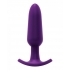 Vedo Bump Plus Rechargeable Remote Control Anal Vibrator - Deep Purple