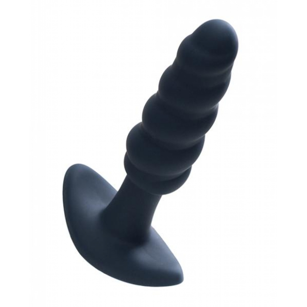 Vedo Twist Rechargeable Anal Plug - Black Pearl