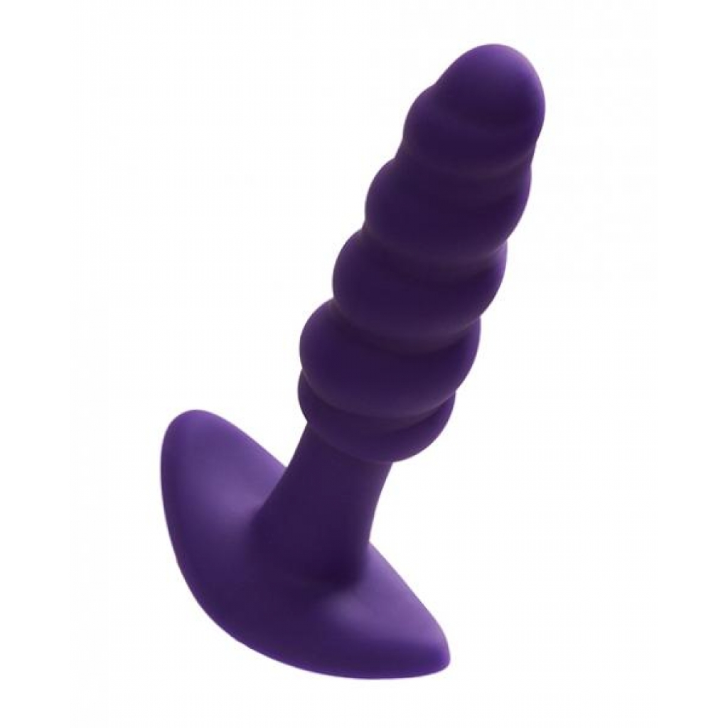 Vedo Twist Rechargeable Anal Plug - Deep Purple