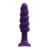 Vedo Twist Rechargeable Anal Plug - Deep Purple