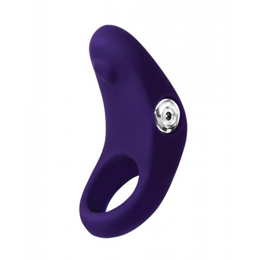 Vedo Rev Rechargeable C-Ring - Vibrating Purple