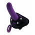 Vedo Strapped Rechargeable Strap-On – Deep Purple