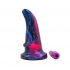 Annie-O Vixskin Galaxy Vibrating Dildo - Multi-Color