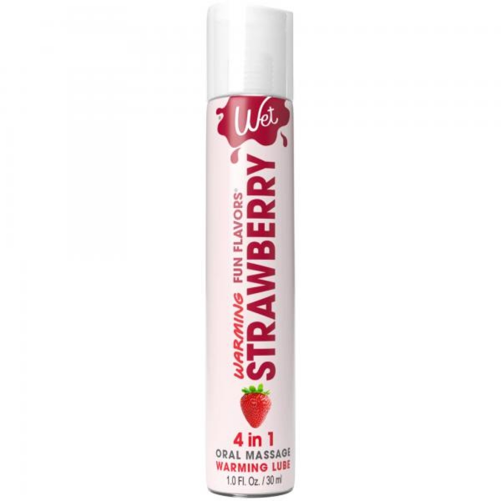 Wet Strawberry Warming Lubricant - 1 oz