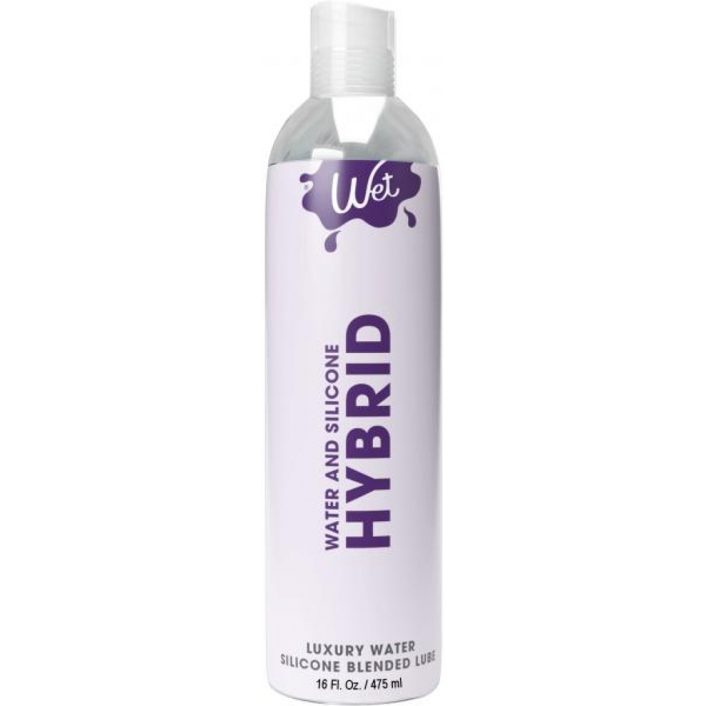 Wet Hybrid Water/Silicone Personal Lubricant - 16oz