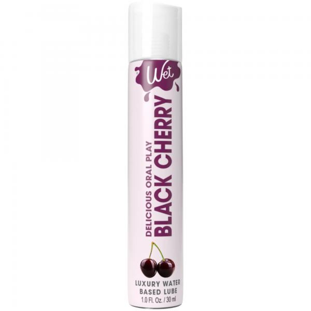 Wet Black Cherry Flavored Lubricant - 1 Oz