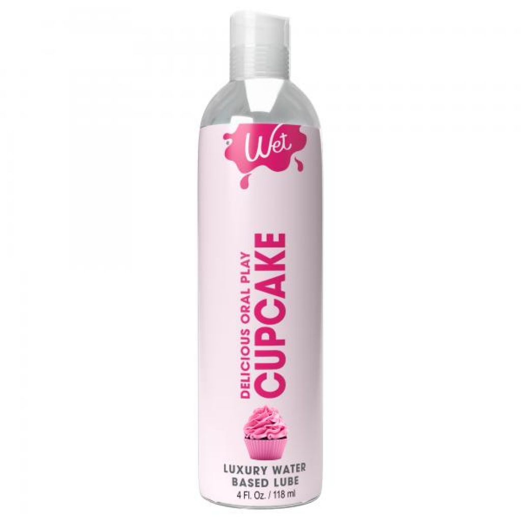 Wet Delicious Oral Play Cupcake Lubricant - 4 Oz