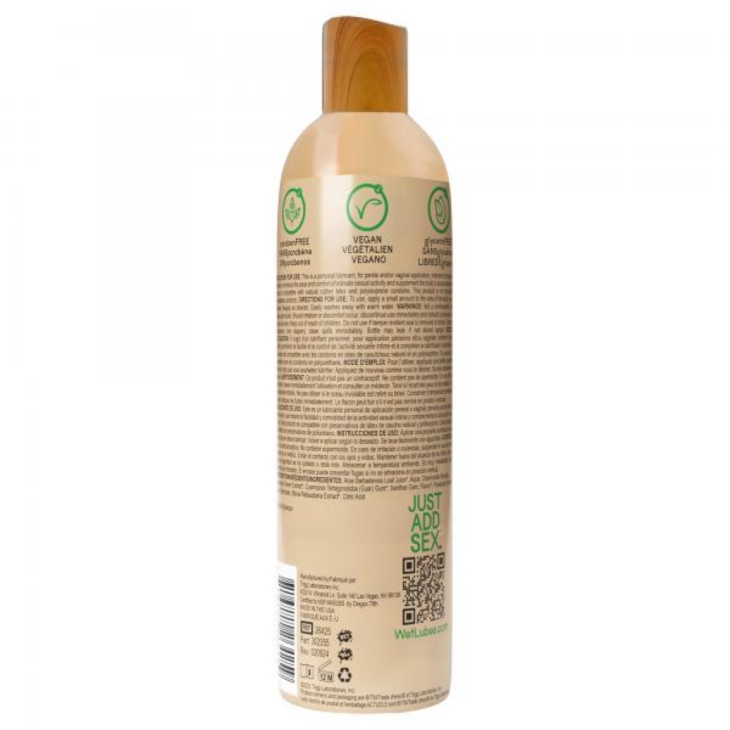 Wet 95% Organic Aloe-Based Lube - 4 oz