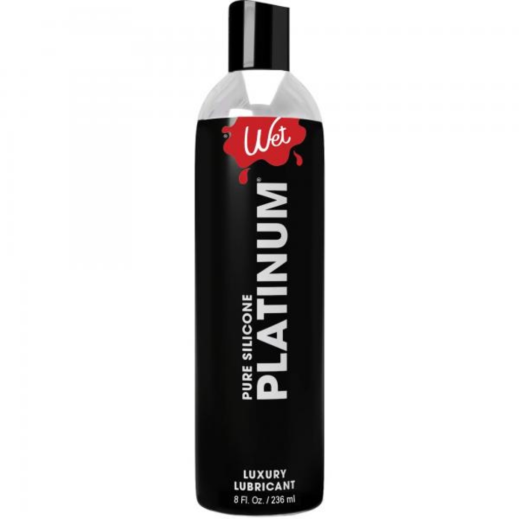 Wet Platinum Silicone Personal Lubricant - 8 Oz