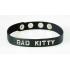 Wordband Collar Bad - Kitty - Black Elegance